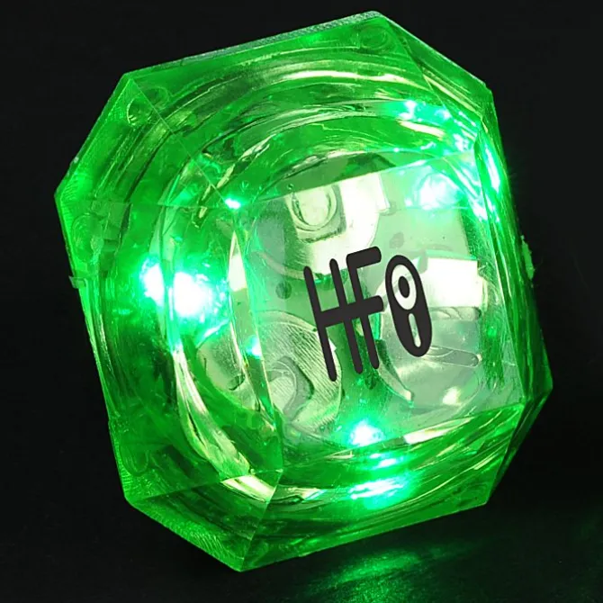 Gem Light-Up Ring - Princess Cut