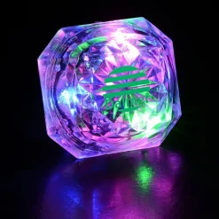 Gem Light-Up Ring - Princess Cut - Multicolor - 24 hr