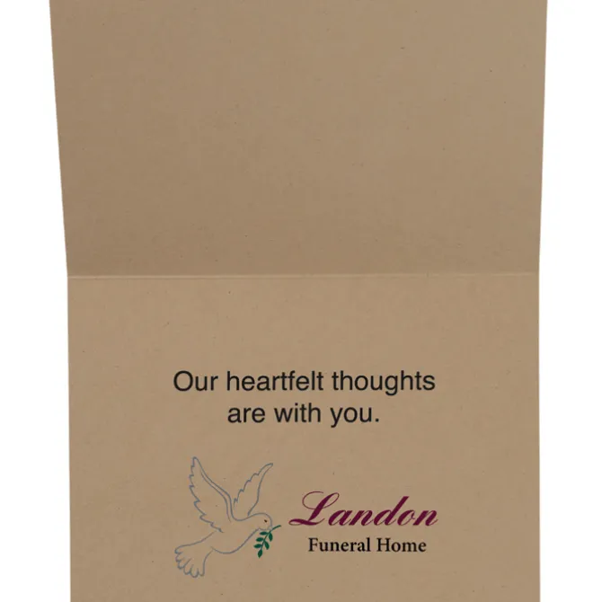 Gentle Fern Sympathy Card