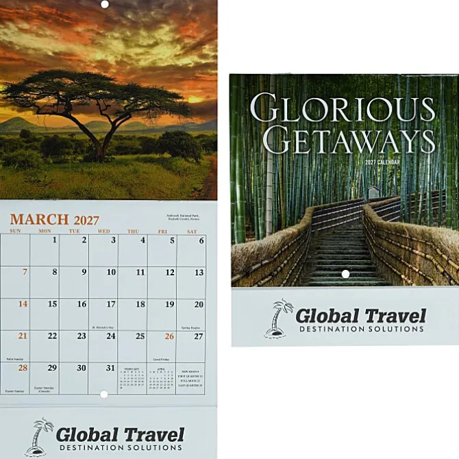 Glorious Getaways Calendar - Mini