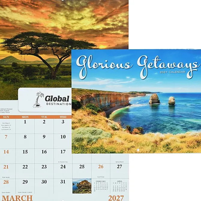 Glorious Getaways Calendar - Window