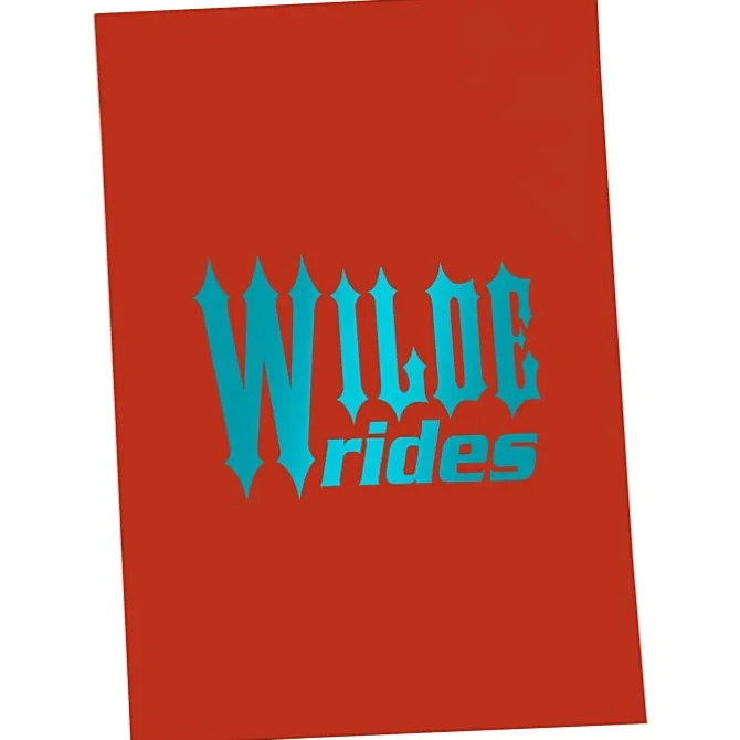 Gloss Paper Two-Pocket Mini Folder - 8 3/4 inches x 6 inches