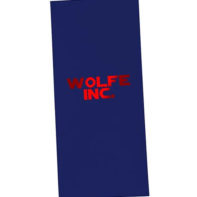 Gloss Paper Two-Pocket Mini Folder - 9 inches x 4 inches