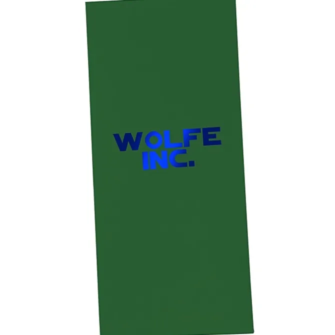 Gloss Paper Two-Pocket Mini Folder - 9 inches x 4 inches