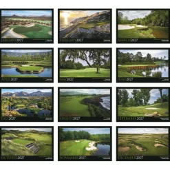 Golf America Large Wall Calendar