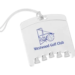 Golf Bag Tag with Tees