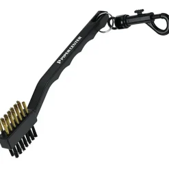 Golf Brush with Dual Bristles & Clip