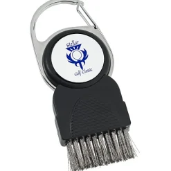 Golf Club Brush with Ball Marker