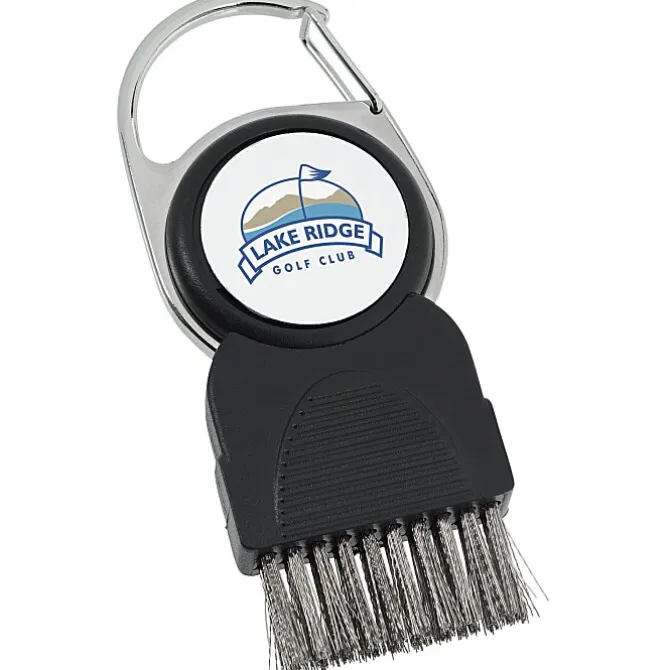 Golf Club Brush with Ball Marker - 24 hr
