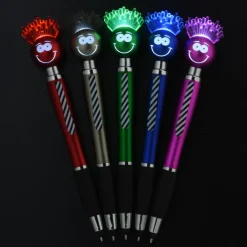 Goofy Guy Light-Up Stylus Twist Pen