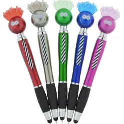 Goofy Guy Light-Up Stylus Twist Pen