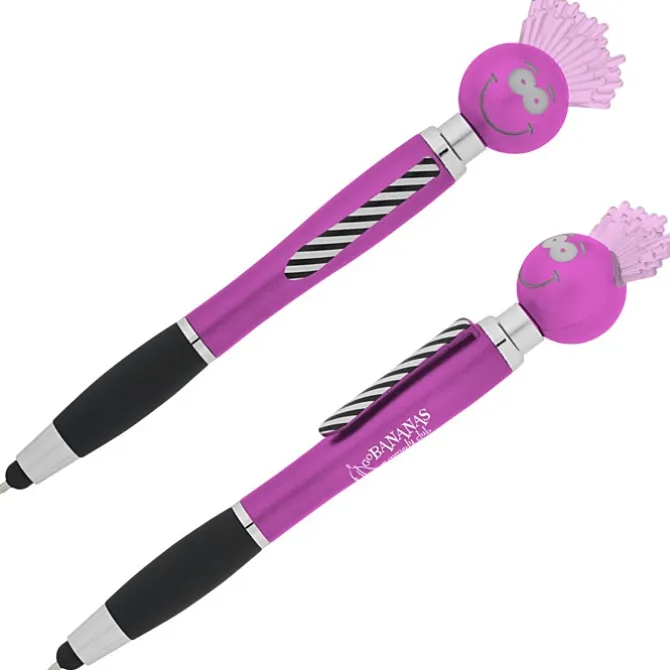 Goofy Guy Light-Up Stylus Twist Pen - 24 hr