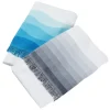 Gradient Edge Velour Beach Towel