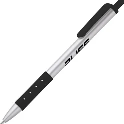 Grip Click Pen - Silver - 24 hr