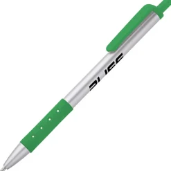 Grip Click Pen - Silver - 24 hr