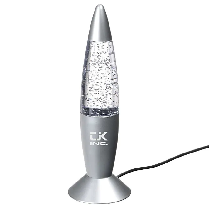 Groovy Glitter Lamp