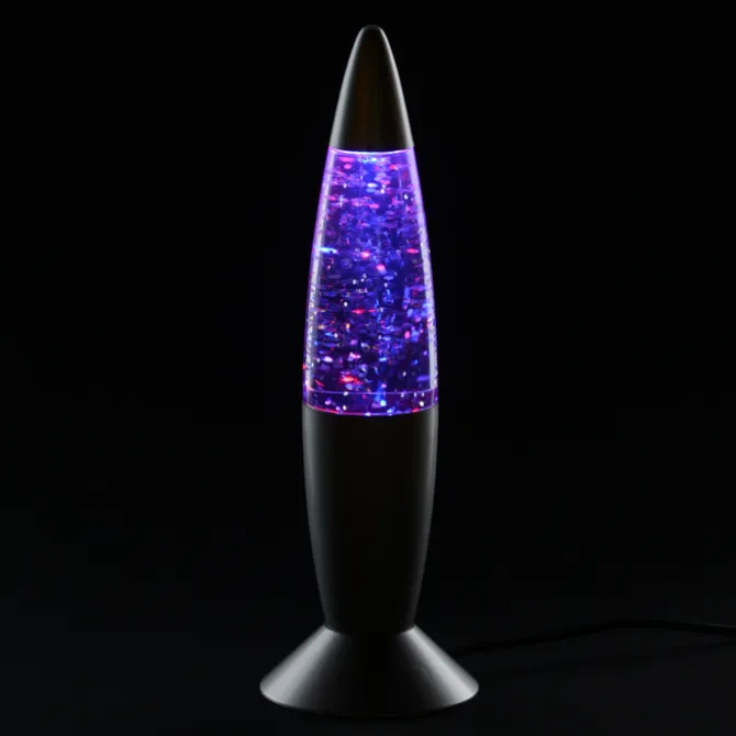 Groovy Glitter Lamp