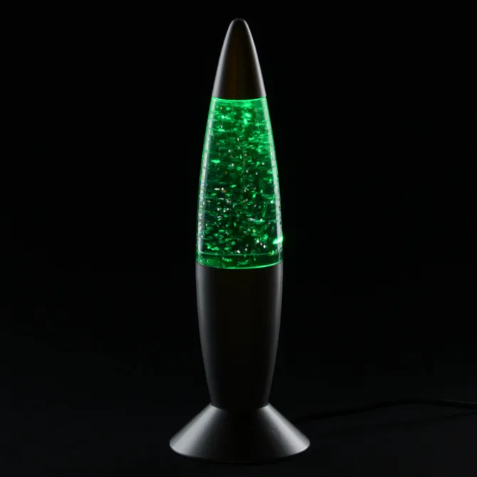 Groovy Glitter Lamp