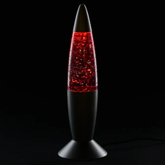 Groovy Glitter Lamp