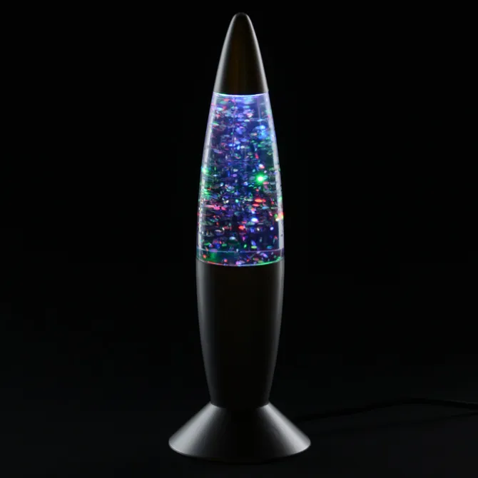 Groovy Glitter Lamp