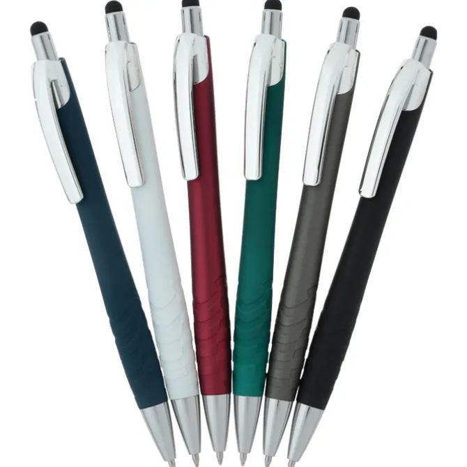Groovy Soft Touch Stylus Gel Pen