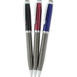 Guillox Nine Fiber Stylus Twist Metal Pen - 24 hr