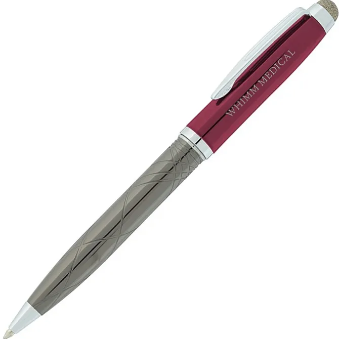 Guillox Nine Fiber Stylus Twist Metal Pen