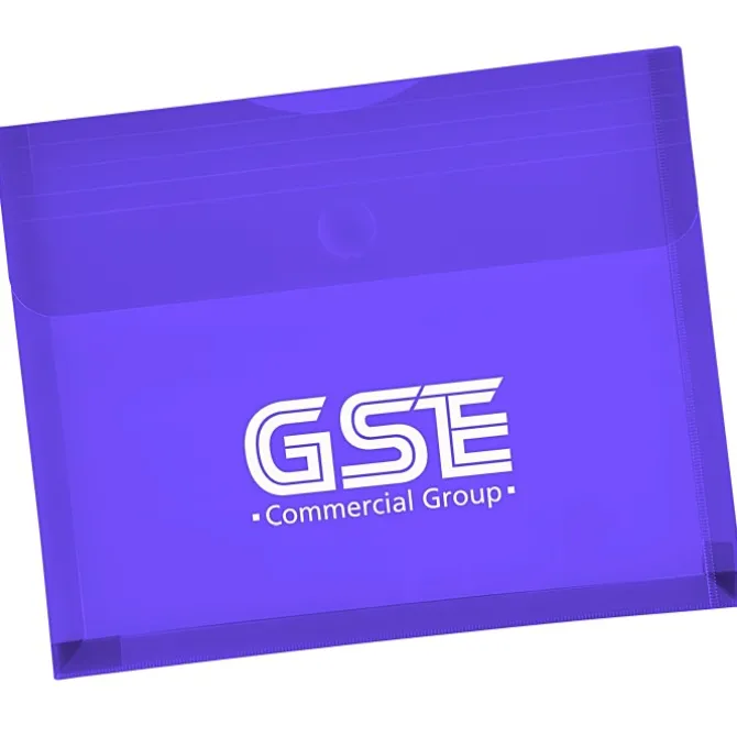 Gusseted Document Envelope - Translucent