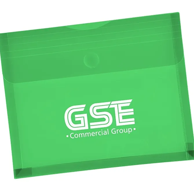 Gusseted Document Envelope - Translucent