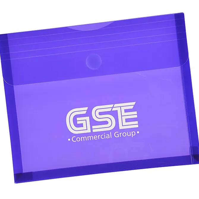 Gusseted Document Envelope - Translucent