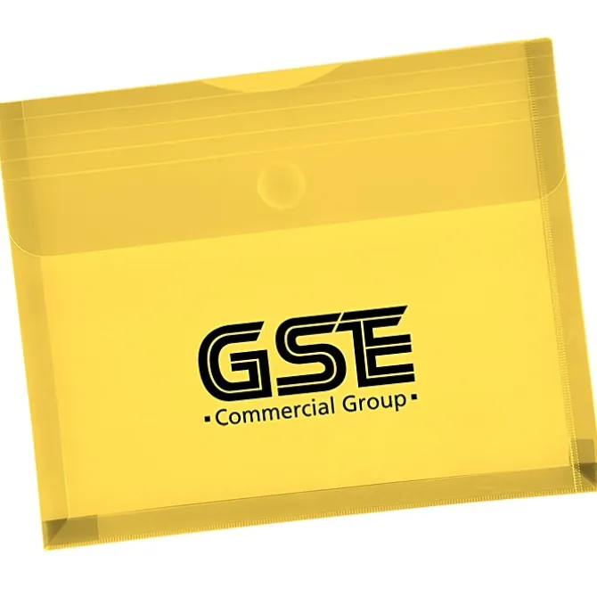 Gusseted Document Envelope - Translucent
