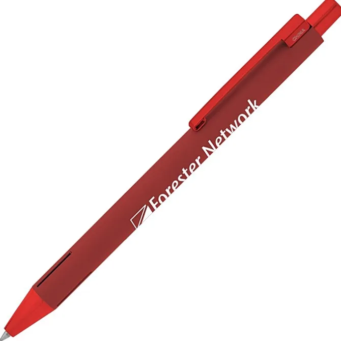 Halo Soft Touch Gel Metal Pen