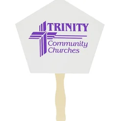Hand Fan - Church