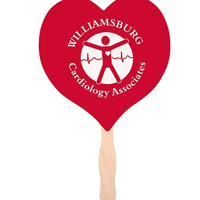 Hand Fan - Heart