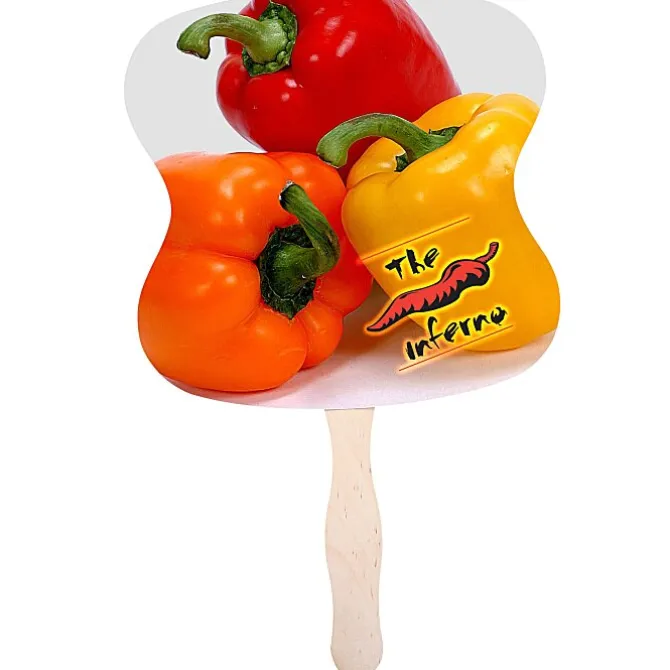 Hand Fan - Hourglass - Full Color - 24 hr