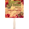 Hand Fan - 8-inch Square - Full Color - 24 hr