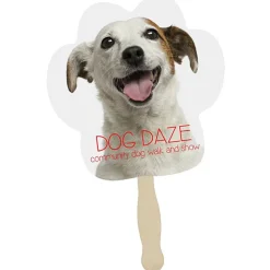 Hand Fan - Paw - Full Color