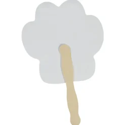 Hand Fan - Paw - Full Color