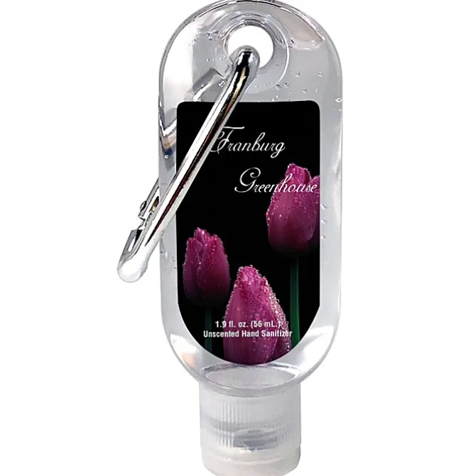 Hand Sanitizer with Carabiner - 1.9 oz