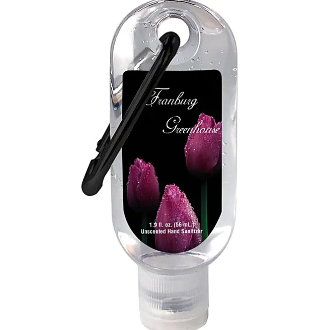 Hand Sanitizer with Carabiner - 1.9 oz