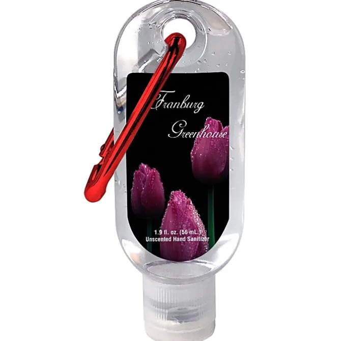Hand Sanitizer with Carabiner - 1.9 oz