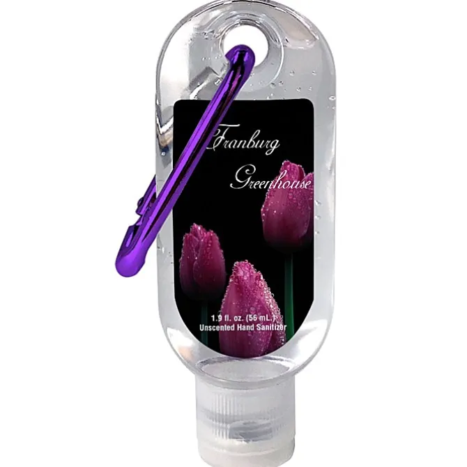 Hand Sanitizer with Carabiner - 1.9 oz