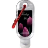 Hand Sanitizer with Carabiner - 1.9 oz- 24 hr