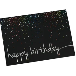 Happy Birthday Confetti Greeting Card