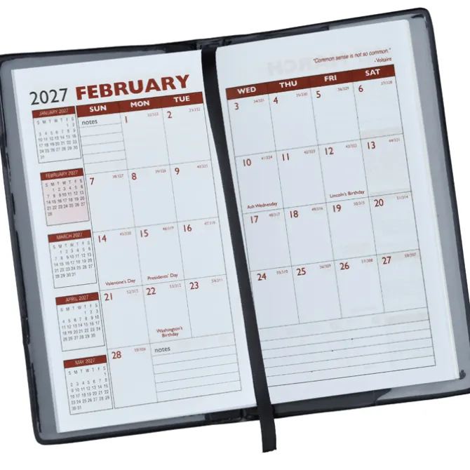 Hard Cover Planner - Monthly - Academic