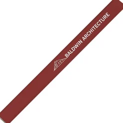 Hard Lead Enamel Finish Carpenter Pencil - 24 hr