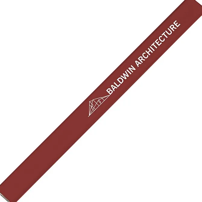 Hard Lead Enamel Finish Carpenter Pencil - 24 hr