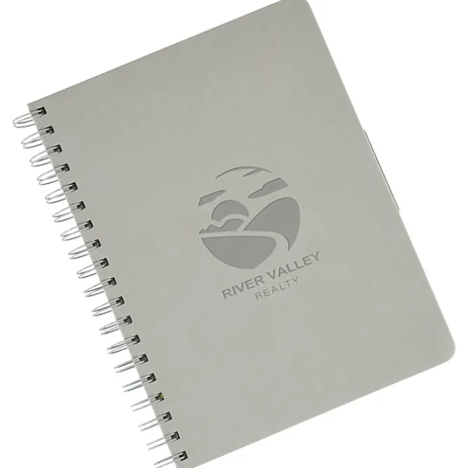 Hazel Tabbed Spiral Notebook