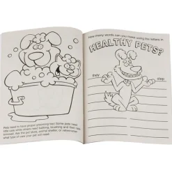 Healthy Pets Are Happy Pets Coloring Book - 24 hr