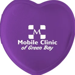 Heart Pill Box - Translucent